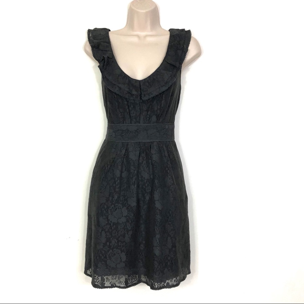 Maeve Crochet Knit Ruffle Sun Dress